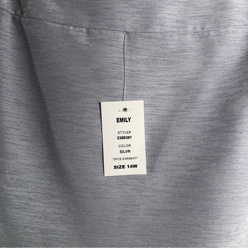 Womens Emily Silver Formal Suit - Picture 10 of 16